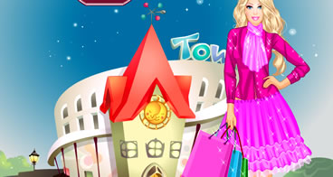 Vestindo a Barbie no Shopping