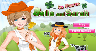 Vestindo as Fazendeiras Bella e Sarah