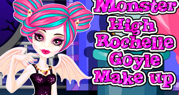 Vestindo e maquiando Rochelle do Monster High