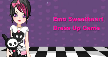 Vestindo a Namorada Emo
