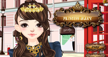 Vestindo a Princesa Mary