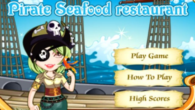 Atendendo no restaurante pirata