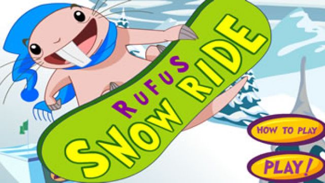 Rufus Snowride - Jogos de snowboard